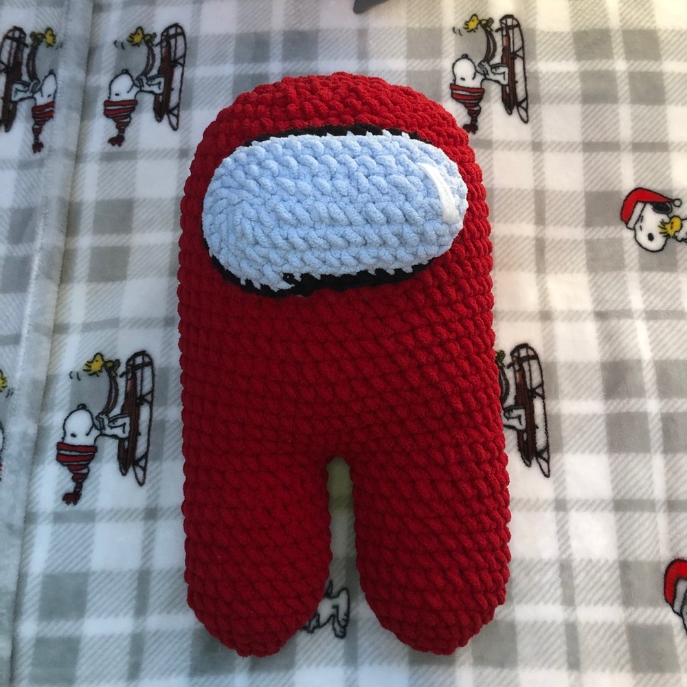 Handmade Among us crochet